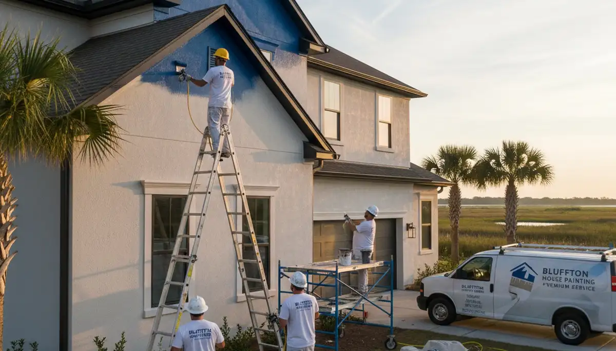 Professional house painters providing exterior home painting in Fort Wayne, IN