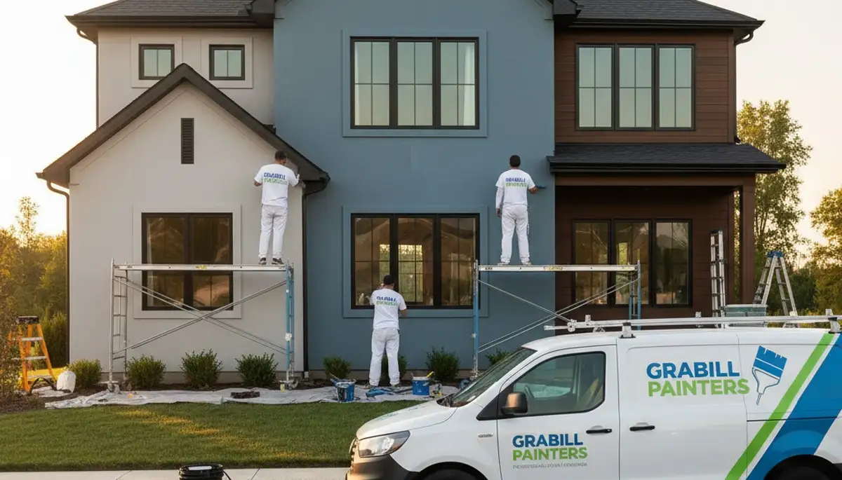 House painters in Fort Wayne, IN providing professional exterior and interior painting services