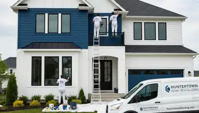 Fort Wayne, IN house painting services by professional painters for residential exteriors and interiors