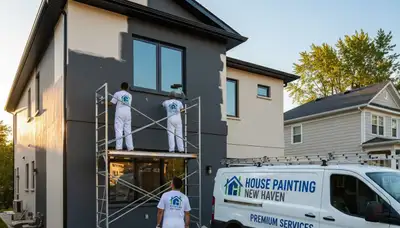 House painters in Fort Wayne, IN providing professional interior and exterior painting services