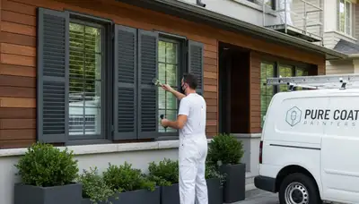 Professional shutter painting and refinishing in Fort Wayne, IN for lasting curb appeal